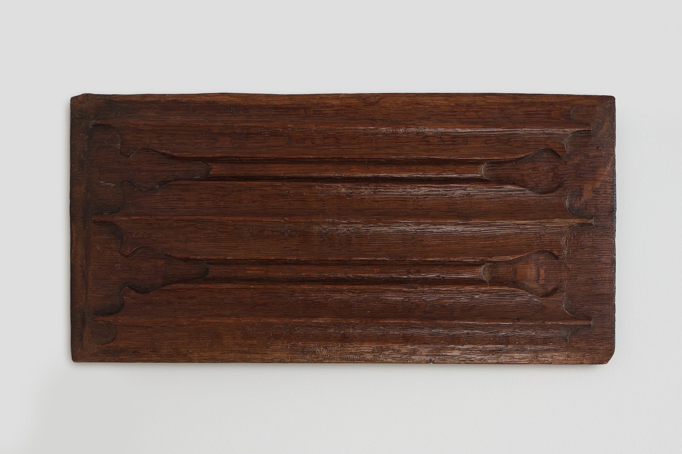 Carved oak Gothic linenfold panel, Flanders, ca. 16th centurythumbnail